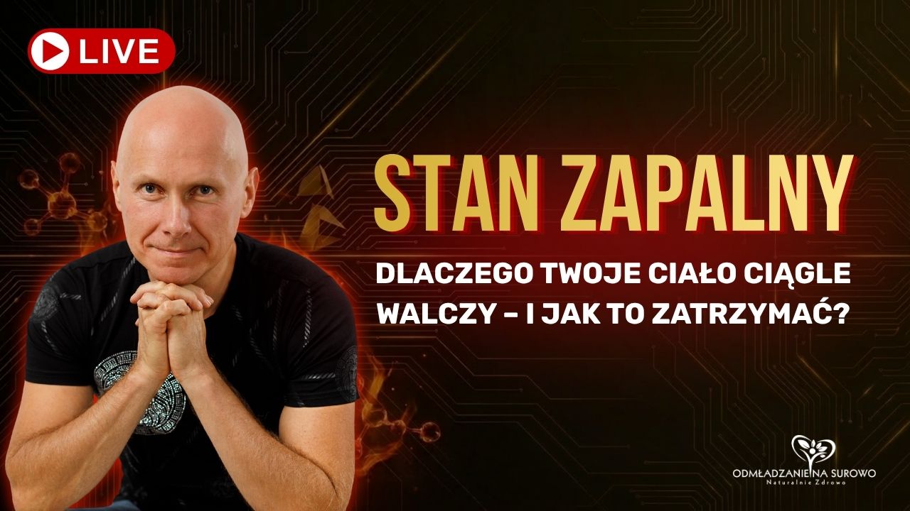 Webinar Stan zapalny: dlaczego Twoje ciało ciągle walczy – i jak to zatrzymać?